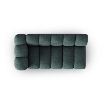 Tyrkysovomodrý modul pohovky (ľavý roh) Lupine – Micadoni Home - Image 3