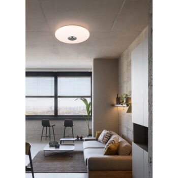 Biele LED stropné svietidlo ø 58 cm Musica – Trio - Image 2