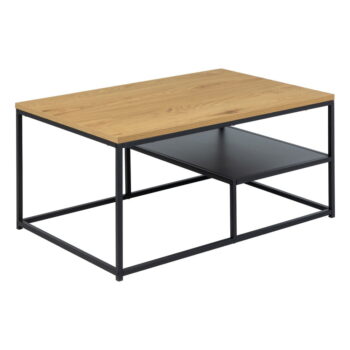 Konferenčný stolík s doskou v dubovom dekore v prírodnej farbe 60x90 cm Gila – Actona - Image 4