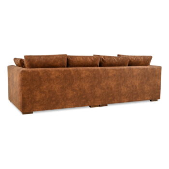 Koňakovohnedá pohovka 266 cm Comfy – Scandic - Image 3