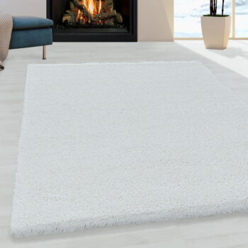 Biely koberec 160x230 cm Fluffy – Ayyildiz Carpets - Image 2