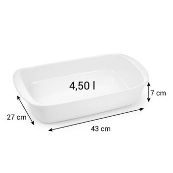 Miska na zapekanie z kameniny 27x43 cm Delicia – Tescoma - Image 4