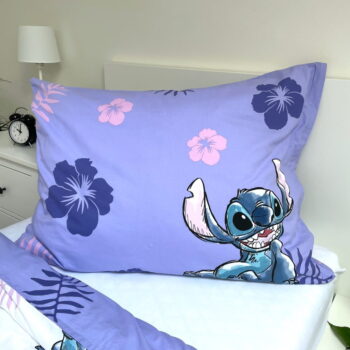 Bavlnené detské obliečky na jednolôžko 140x200 cm Lilo and Stitch - Jerry Fabrics - Image 4