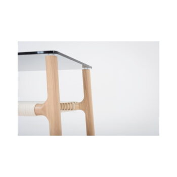 Odkladací stolík z masívneho dubového dreva Gazzda Fawn - Image 3