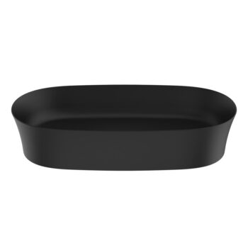 Matne čierne keramické umývadlo 60x38 cm Ipalyss – Ideal Standard - Image 3