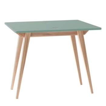 Prírodný konzolový stolík v mentolovozelenej farbe 45x90 cm Envelope - Ragaba - Image 2