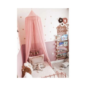 Ružový šifónový baldachýn – Mila Home - Image 3