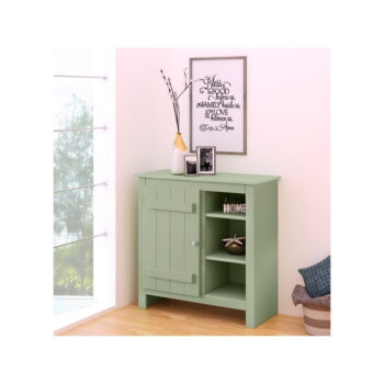 Svetlozelená skrinka z borovicového dreva 90x90 cm Bertram – Støraa - Image 6