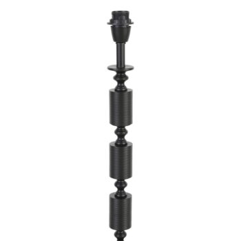 Matne čierny podstavec stojacej lampy 135 cm Gitaya – Light & Living - Image 4