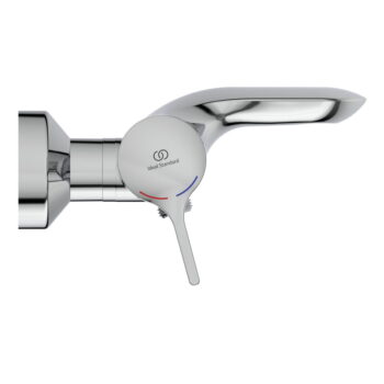 Vaňová nástenná batéria v lesklo striebornej farbe Melange – Ideal Standard - Image 4