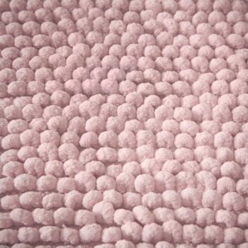Ružová kúpeľňová predložka 50x120 cm Aspen Bobble – Bianca - Image 4