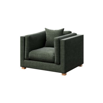 Zelené relaxačné kreslo Pomo – Ame Yens - Image 2