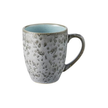 Sivý kameninový hrnček so svetlomodrou vnútornou glazúrou Bitz Mensa, 300 ml - Image 2