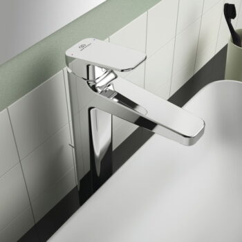 Umývadlová batéria v lesklo striebornej farbe Ceraplan – Ideal Standard - Image 4