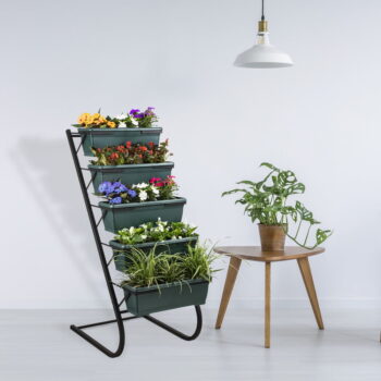 Kovový stojan na kvety (výška 130 cm) – Floriane Garden - Image 5