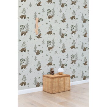 Detská tapeta 10 m x 50 cm Mountain & Bears – Lilipinso - Image 3