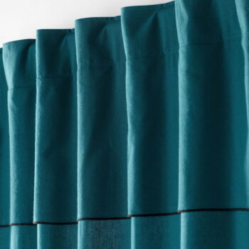 Modrý záves 140x240 cm Mistraline – douceur d'intérieur - Image 2