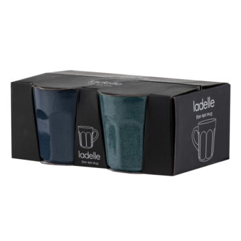 Hrnčeky z kameniny v súprave 4 ks 350 ml Elan – Ladelle - Image 3