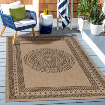 Vonkajší koberec v čierno-prírodnej farbe 160x230 cm Dhaka – Ayyildiz Carpets - Image 2