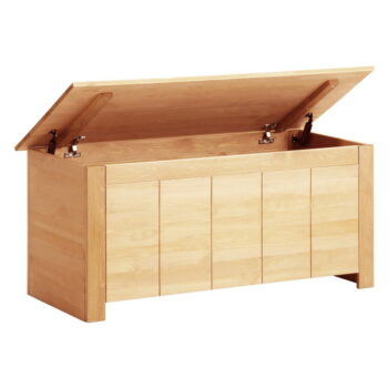 Truhlica z borovicového dreva v prírodnej farbe 100x45 cm Bertram – Støraa - Image 3