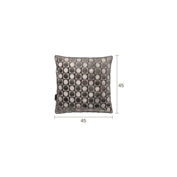 Červeno-oranžový vankúš Dutchbone Ottava, 45 × 45 cm - Image 3