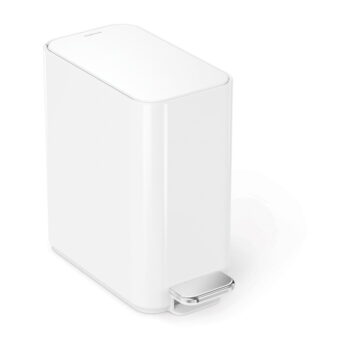 Pedálový oceľový odpadkový kôš 5 l – simplehuman - Image 5