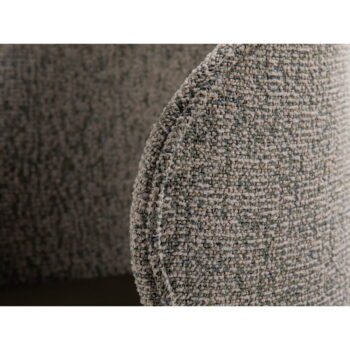 Tmavozelené kreslo z textílie bouclé Inez – Micadoni Home - Image 2