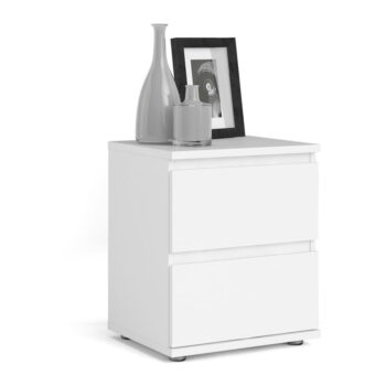 Biely nočný stolík Tvilum Nova – Obrázok 8