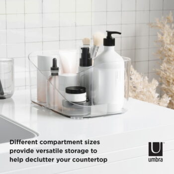 Priehľadný kúpeľňový organizér Glam – Umbra - Image 4