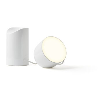 Biela LED stolná lampa (výška 14 cm) Orbe – Lexon – Obrázok 8