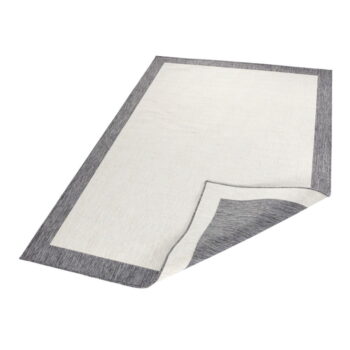 Sivo-krémový vonkajší koberec NORTHRUGS Panama, 80 x 250 cm - Image 4