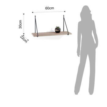 Nástenná polica Tomasucci Fast – Obrázok 2