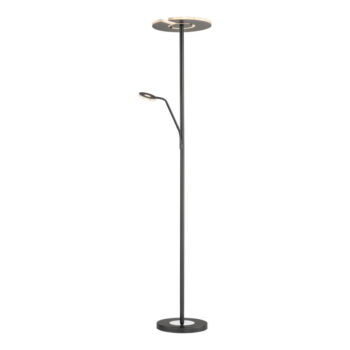 Čierna LED stmievateľná stojacia lampa (výška 180 cm) Dent – ​​Fischer & Honsel - Image 5