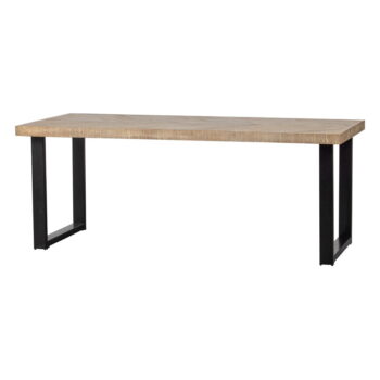 Jedálenský stôl s doskou z mangového dreva WOOOD Tablo, 180 x 90 cm - Image 3