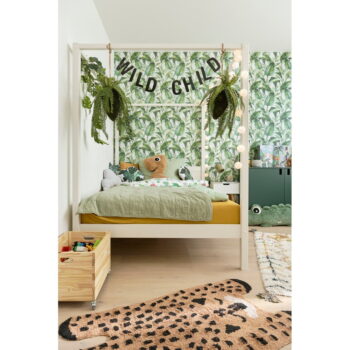 Biela detská posteľ 140x200 cm PINO CANOPY – Vipack - Image 3