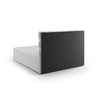 Svetlosivá boxspring posteľ s úložným priestorom 160x200 cm Bali – Cosmopolitan Design – Obrázok 3