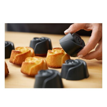 Silikónové formy na pečenie muffinov v súprave 6 ks Rose – Blomsterbergs - Image 2