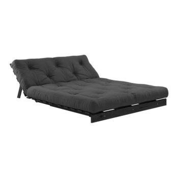 Tmavosivá rozkladacia pohovka 140 cm Roots Black Night – Karup Design - Image 4