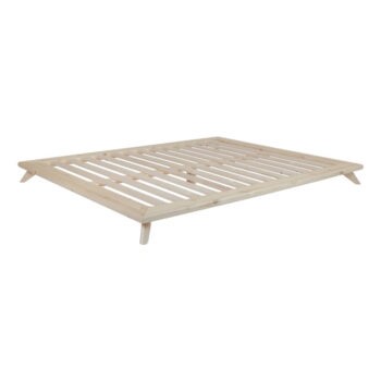 Dvojlôžková posteľ z borovicového dreva s roštom 140x200 cm Senza – Karup Design - Image 2