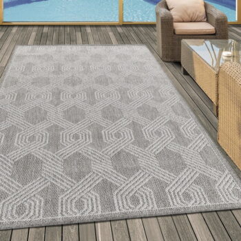 Sivý vonkajší koberec 200x290 cm Aruba – Ayyildiz Carpets - Image 2