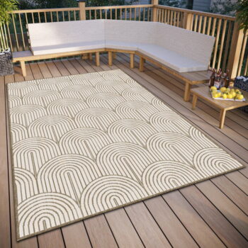 Hnedý vonkajší koberec 80x150 cm Pangli Linen – Hanse Home - Image 3