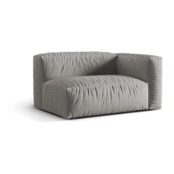 Svetlosivý modul pohovky (pravý roh) Martina – Micadoni Home - Image 2