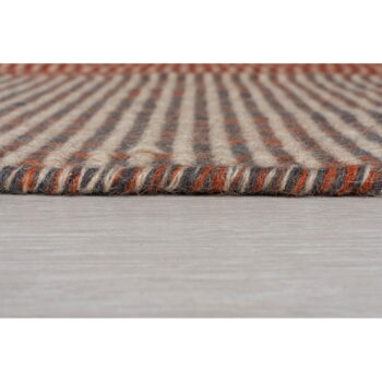 Oranžový vlnený behúň Flair Rugs Anu, 60 x 200 cm - Image 4