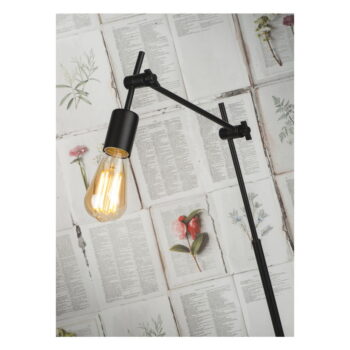 Čierna stojacia lampa s kovovým tienidlom (výška 170 cm) Sheffield – it's about RoMi - Image 8