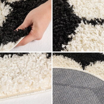 Čierno-krémový detský koberec ø 120 cm Fun – Ayyildiz Carpets - Image 4