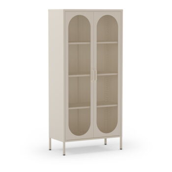Krémová skrinka 80x170 cm Diora – Marckeric - Image 3