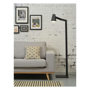 Čierna stojacia lampa s kovovým tienidlom (výška 143 cm) Biarritz – it's about RoMi - Image 10