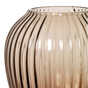 Hnedá sklenená váza Kähler Design Hammershøi, výška 18,5 cm – Obrázok 5