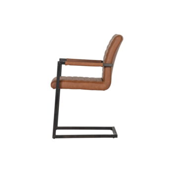 Hnedá jedálenská stolička WOOOD Bas – Obrázok 3