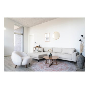 Modro-oranžový okrúhly koberec ø 200 cm Havana - House Nordic - Image 2